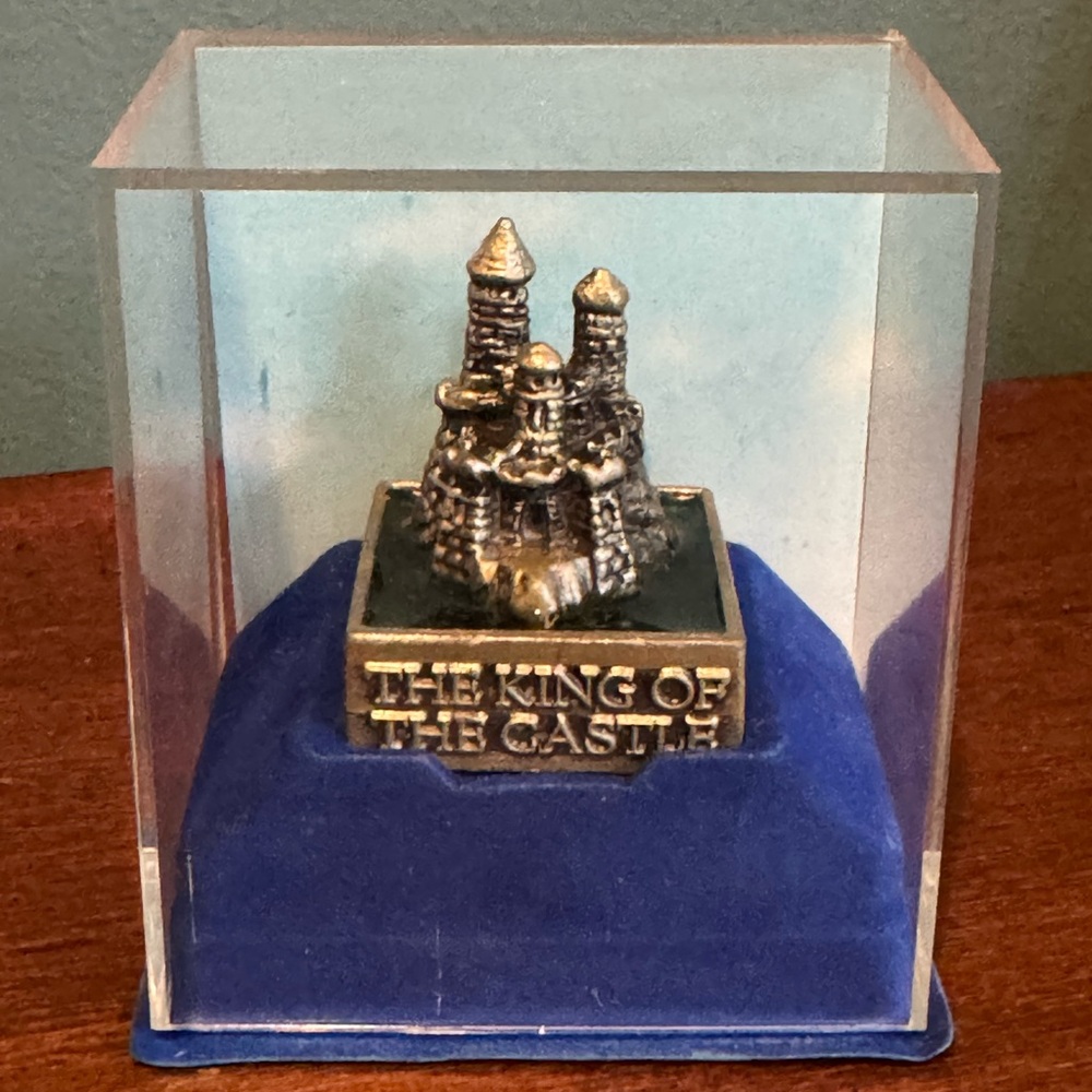 Vintage Russ “King of the Castle” Pewter - in Original Box!